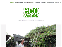 Tablet Screenshot of ecoworks.org.uk