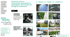 Desktop Screenshot of ecoworks.be